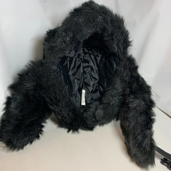 Black Insulated Winter Trapper Hat Winter Hood. One Size. (748) - Picture 4 of 6